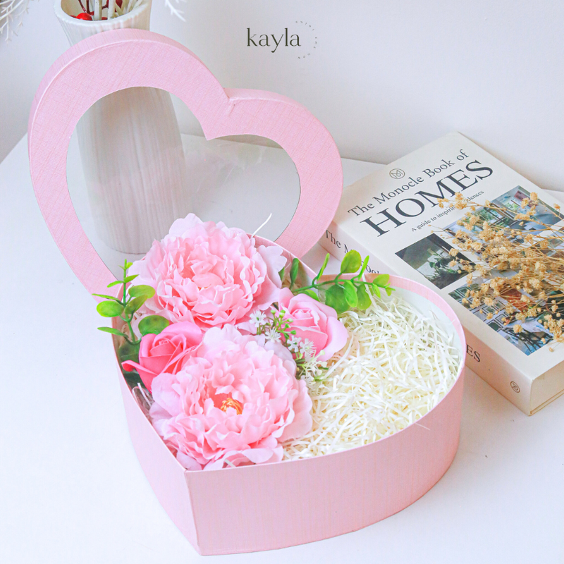 Hộp Quà Tim Hương Hoa Gửi Thương
