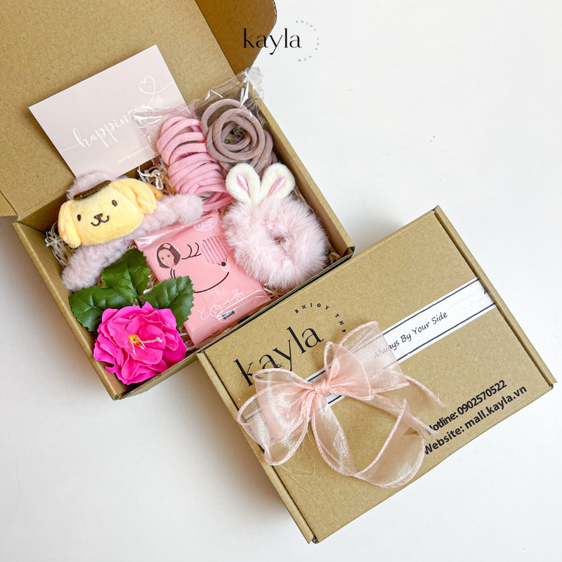 Set Quà Tặng Hồng Dịu Dàng Cho Bé