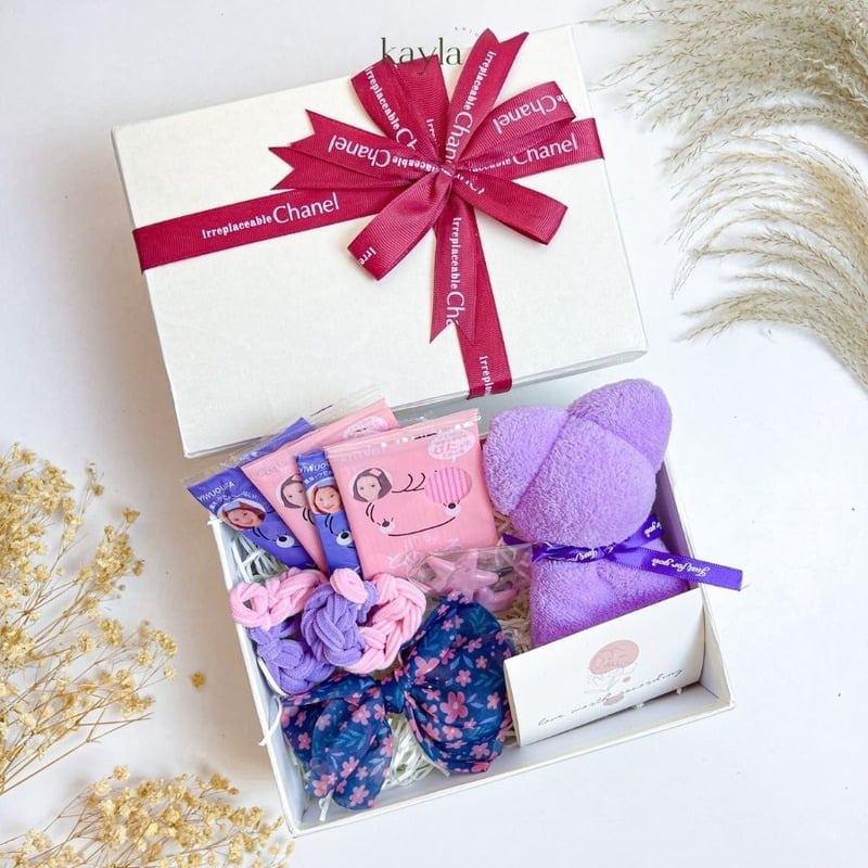Set Quà Tặng Tím Dịu Dàng – Hồng Gửi Thương
