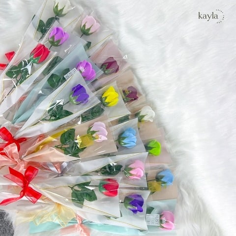 Hồng Sáp 1 Bông – Khoảnh Khắc Quan Tâm
