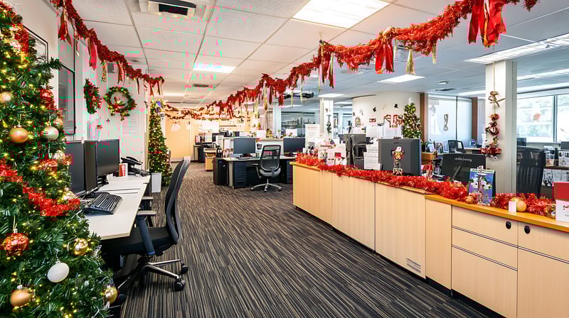 Đồ trang trí giáng sinh bàn làm việc