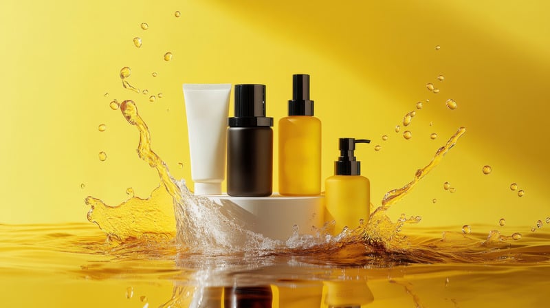 Sản phẩm làm sạch giúp loại bỏ bụi bẩn và bã nhờn trong mùa hè