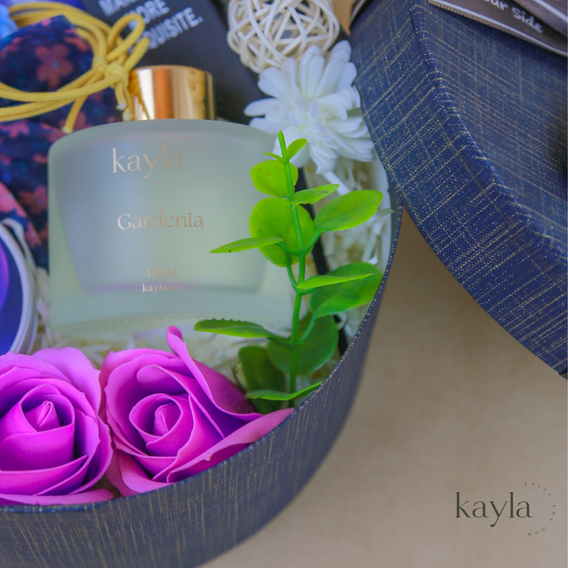 Set Quà Nến Thơm Aurora Bloom Sắc Hoa