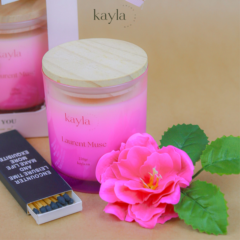 Set Quà Nến Thơm Laurent Muse Dịu Dàng