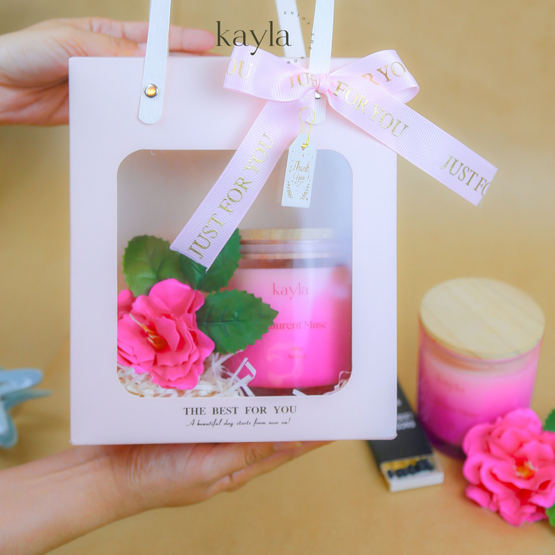 Set Quà Nến Thơm Laurent Muse Dịu Dàng