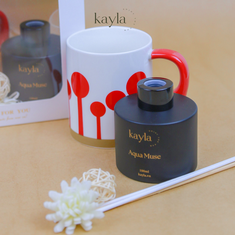Set Quà Tinh Dầu Khuếch Tán Aqua Muse Yêu Thương