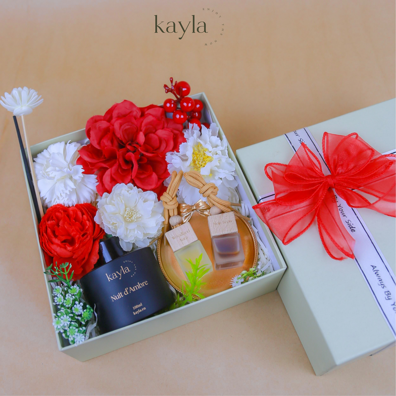 Set Quà Tinh Dầu Khuếch Tán Nuit d'Ambre Nồng Ấm