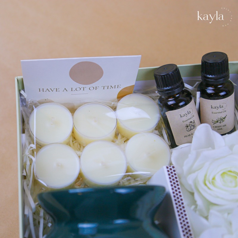 Set Quà Bày Tỏ Tinh Dầu Đậm Đặc Hương Hoa