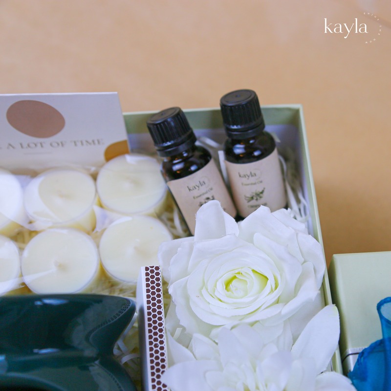 Set Quà Bày Tỏ Tinh Dầu Đậm Đặc Hương Hoa