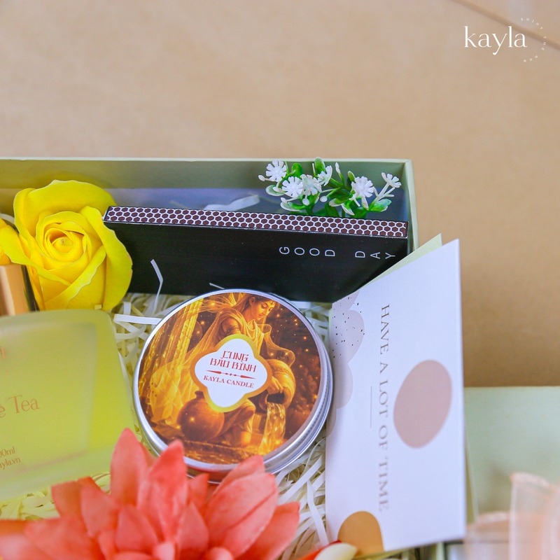 Set Quà Tinh Dầu White Tea – Nắng Dịu An Yên