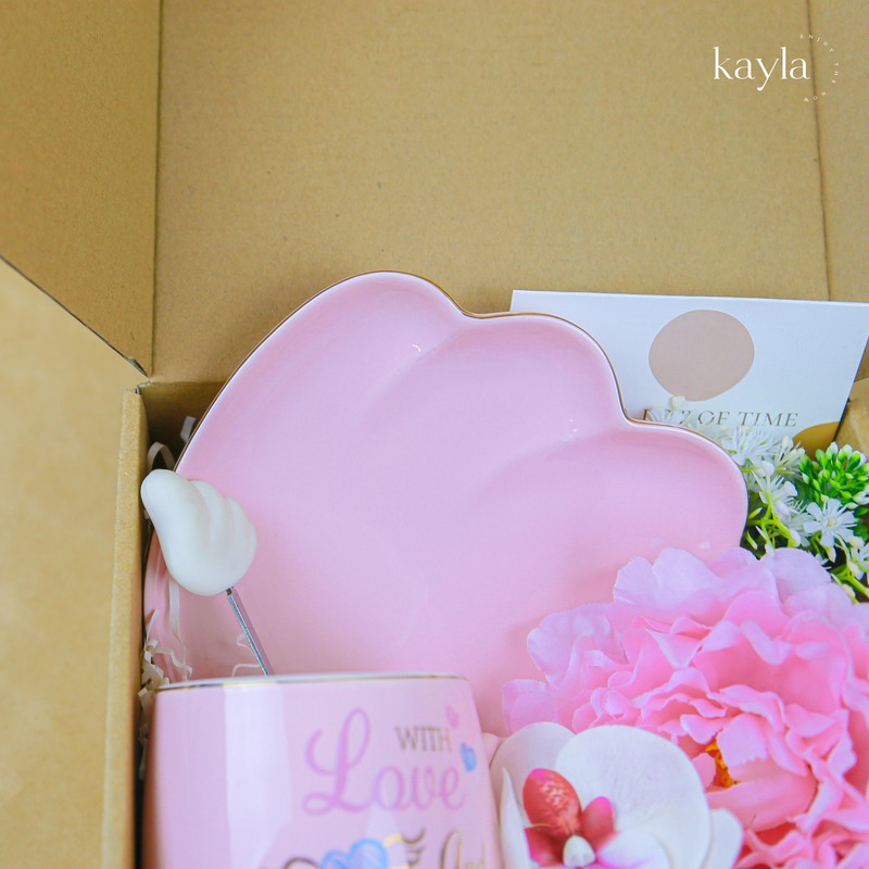 Set Quà Xinh Xắn Đơn Giản Hộp Craft