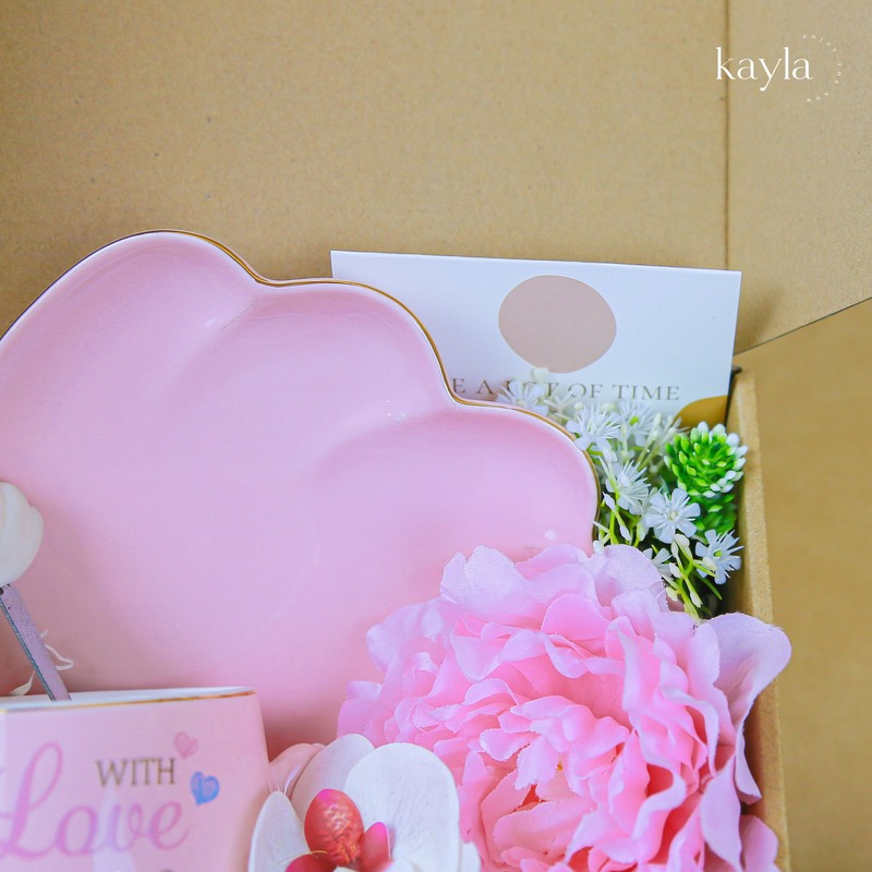 Set Quà Xinh Xắn Đơn Giản Hộp Craft
