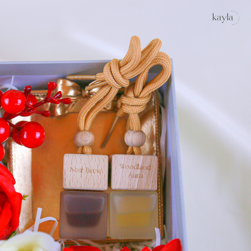Set Quà Nến Thơm Obsidian Rose Đỏ Yêu Thương