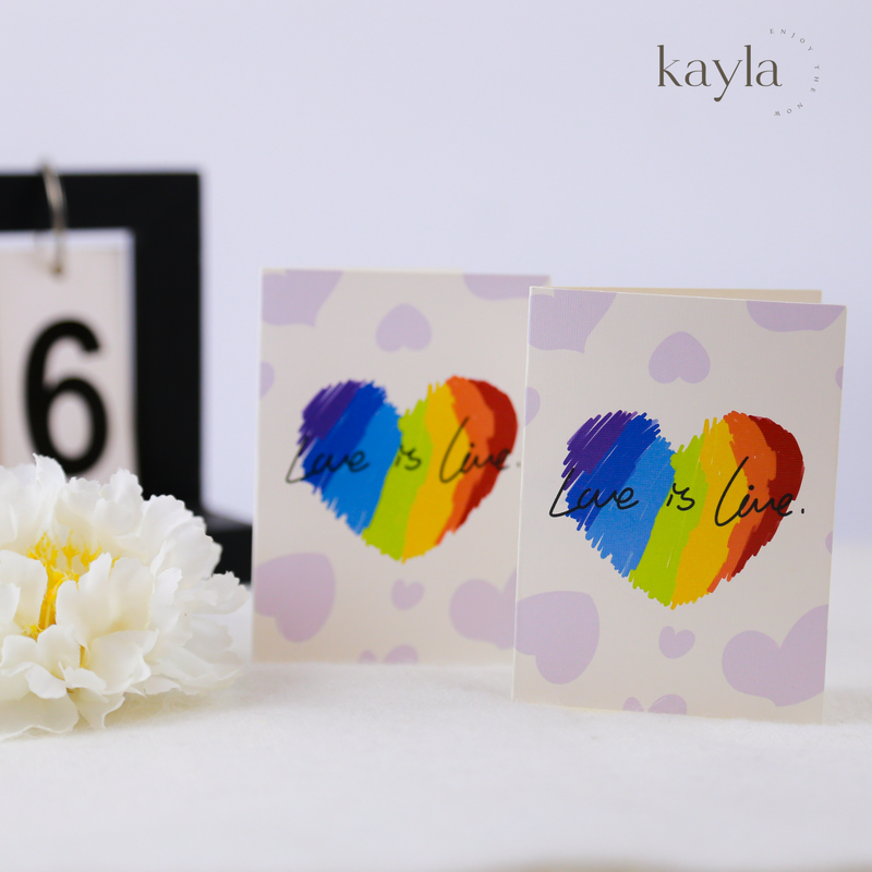 Thiệp Mini Viết Tay Gửi Yêu Thương
