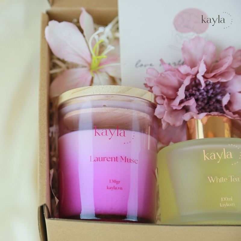Set Quà Tinh Dầu Nến Thơm Laurent Muse Thanh Nhã